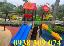 Bộ cầu trượt xích đu trẻ em,bộ liên hoàn cầu trượt trẻ em GR