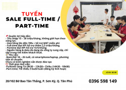 TUYỂN SALE FULL-TIME / PART-TIME – BĐS CHO THUÊ