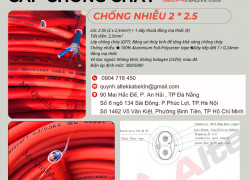 Dây tín hiệu chống cháy chống nhiễu 2x2.5 LSZH Altek Kabel Đà Nẵng