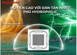 Lắp đặt Máy Lạnh Âm Trần Nagakawa NIT-C18R2U35-Inverter cho trường học