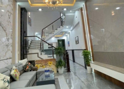 Bán siêu phẩm Thạnh Lộc 15 An Phú Đông quận 12 chỉ 6,39 tỷ tới 60m2, 5 tầng, xe hơi đậu trong nhà