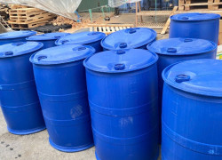 Rẻ kịch sàn phuy nhựa 220l 4 đai mới 99% Đà Nẵng 0799345292