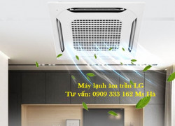 Lắp đặt Máy Lạnh Âm Trần LG ZTNQ36GNLA0 cho nhà hàng