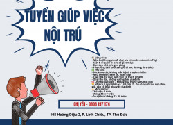 CHÍNH CHỦ TUYỂN GIÚP VIỆC Ở LẠI – TP. THỦ ĐỨC (TP.HCM)