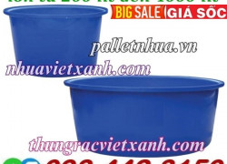 Tank nhựa tròn dung tích lớn