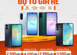 Cuối tuần săn sale , ẫm ngay siêu phẩm nhà Samsung chỉ từ 2590K