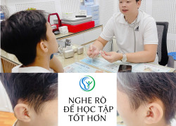 Máy trợ thính giúp nghe rõ để học tập tốt hơn