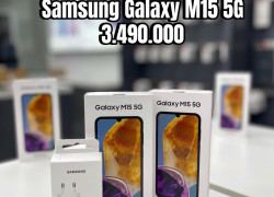 Samsung M15 5G - giá tầm trung , pin 6000 siêu khủng