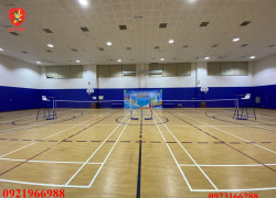 cho thuê trụ lưới bóng chuyền . pickleball