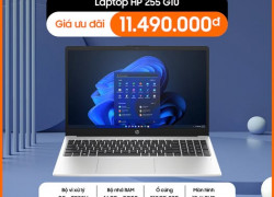 Laptop HP 255 hiệu năng mạnh giá tốt phù hợp cho HSSV