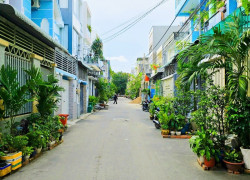 NHÀ TRỆT LỮNG 54M2, NGANG KHỦNG 5M, ĐƯỜNG NHỰA XE TẢI 7M THÔNG. KHU DÂN CƯ CAO CẤP KHÉP KÍN, ĐẦY ĐỦ TIỆN ÍCH TOÀN NHÀ