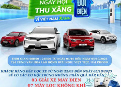🚀 CHƯƠNG TRÌNH THU XĂNG ĐỔI ĐIỆN – NHẬN QUÀ CỰC CHẤT 🚀