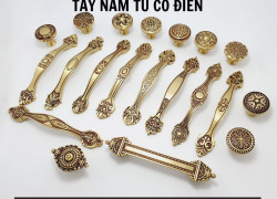 Tay nắm tủ cổ điển NK497D | Zalo 0901 196 224