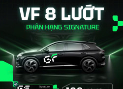 XE LƯỚT CAO CẤP, TRẢI NGHIỆM XỨNG TẦM VỚI VF 8 PHÂN HẠNG