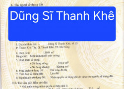 🔴💥Bán đất kiệt Ô TÔ Dũng Sĩ Thanh Khê - Cách đường chính 30m