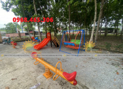 Bập bênh đòn mầm non, bập bênh lò xo trẻ em, bập bênh trẻ em