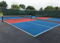 thi công sân pickelball quảng bình