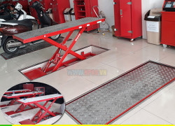 Bàn Nâng Xe Máy – Giải Pháp Sửa Chữa Hiện Đại Cho Tiệm & Gara