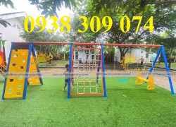 Thang leo vận động trẻ em, thang leo xà đu mầm non