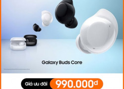 Thế hệ tai nghe nhà Samsung vừa ra mắt SAMSUNG GALAXY BUDS CORE rất hợp túi tiền