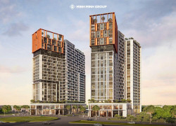 Hé lộ hình ảnh đầu tiên của 2 Toà tháp “trái tim” của Sun Neo City