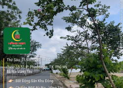 Phú Mỹ – thủ phủ công nghiệp, cảng biển quốc tế -MẢNH ĐẤT 144M² – ĐƯỜNG 12M – KHI CƠ HỘI CHỈ ĐẾN MỘT LẦN