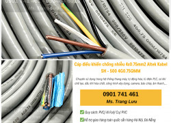Cáp Điều Khiển 4 lõi chống nhiễu Altek Kabel