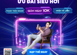 MobiFone ra mắt chương trình “Game thủ săn deal” - Giảm ngay 10.000đ khi mua thẻ game