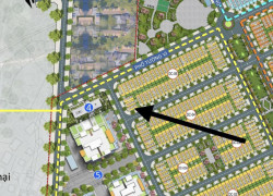 Bán lô góc 2 mặt tiền Khu đô thị Cầu Trúc Sông Công 114.5m, vị trí đẹp đối diện NOXH, giá 2.7 tỷ