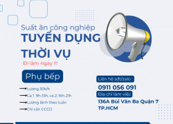 THỜI VỤ– SUẤT ĂN CÔNG NGHIỆP