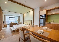 Bán căn hộ cao cấp mặt biển Mỹ Khê Fusion suites giá chỉ 3ty5, vận hành cho thuê dòng tiền từ 20-30tr/tháng