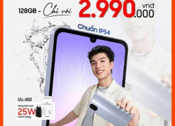 Samsung A07 LTE hàng new giá chỉ 2990