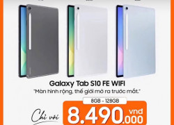 Đỉnh cao tablet nhà Samsung - Tab S10 FE Wifi đa năng