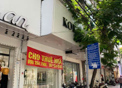 Chính chủ cho thuê nhà mặt phố Cầu Giấy – vị trí đắc địa, kinh doanh sầm uất