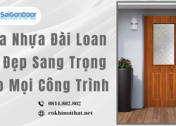 Cửa Nhựa Đài Loan Vẻ Đẹp Sang Trọng Cho Mọi Công Trình
