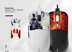 CHUỘT KHÔNG DÂY NEWMEN GW9 ESPORT – 3 CHẾ ĐỘ KẾT NỐI, SẠC KHÔNG DÂY RGB ĐẲNG CẤP!