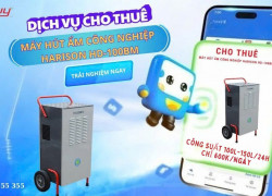 DỊCH VỤ CHO THUÊ MÁY HÚT ẨM – NHANH GỌN, TIẾT KIỆM