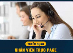 TUYỂN DỤNG NHÂN VIÊN TRỰC PAGE,KHO ĐÓNG GÓI