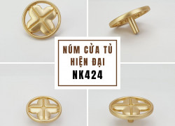 Núm cửa tủ hiện đại NK424 | Zalo 0901 196 224