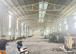 CHO THUÊ KHO XƯỞNG 1300M² – KM16 ĐẠI LỘ THĂNG LONG, QUỐC OAI