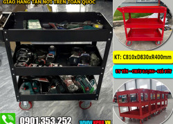 Xe đẩy 3 ngăn chuyên chứa đựng đồ nghề