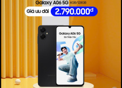 Samsung Galaxy A06 5G 4GB/128GB Giá rẻ 10/10