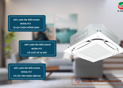 Giải pháp làm mát tối ưu cho không gian cao cấp với Điều hòa âm trần DAIKIN FCF71CVM