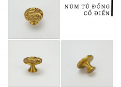 Núm cửa tủ cổ điển NK452-VM | Zalo 0901 196 224