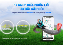Tận hưởng ưu đãi đặc biệt từ MobiFone: Nhận ngay voucher Xanh SM siêu hời