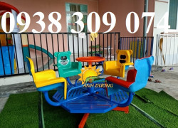 Đu quay trẻ em, đu quay mầm non, đu quay ghế gấu mầm non