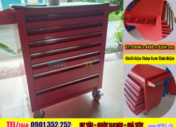 Tủ Kéo 7 Ngăn Cơ Khí – Đựng Dụng Cụ Gọn Gàng, Dễ Di Chuyển