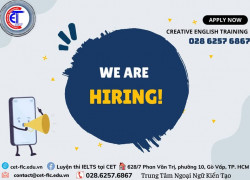 Tuyển dụng giáo viên IELTS tại quận Gò Vấp và Tân Phú