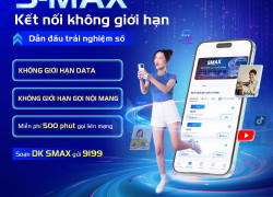 Data siêu tốc, kết nối không giới hạn cùng gói S-MAX MobiFone
