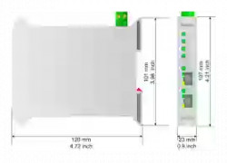 HD67565-A1: PROFIBUS Slave/Modbus TCP Slave-Converter